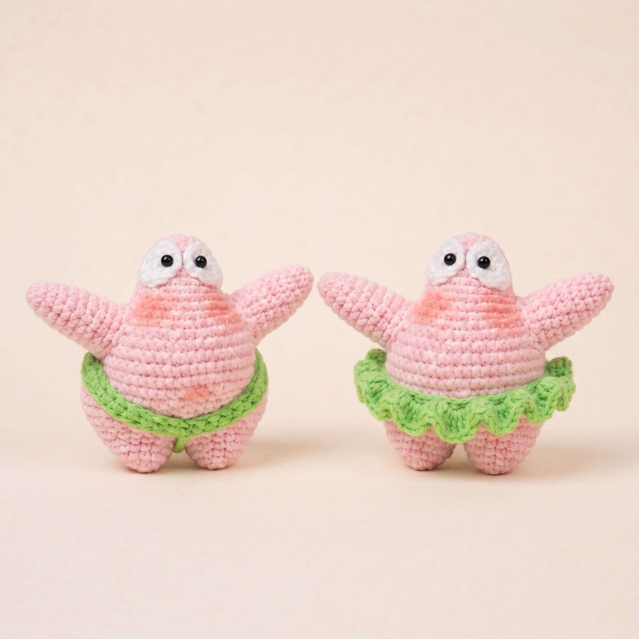 Goofy Pink Star Fish Crochet Pattern | PDF Download – The Loomie Crochet