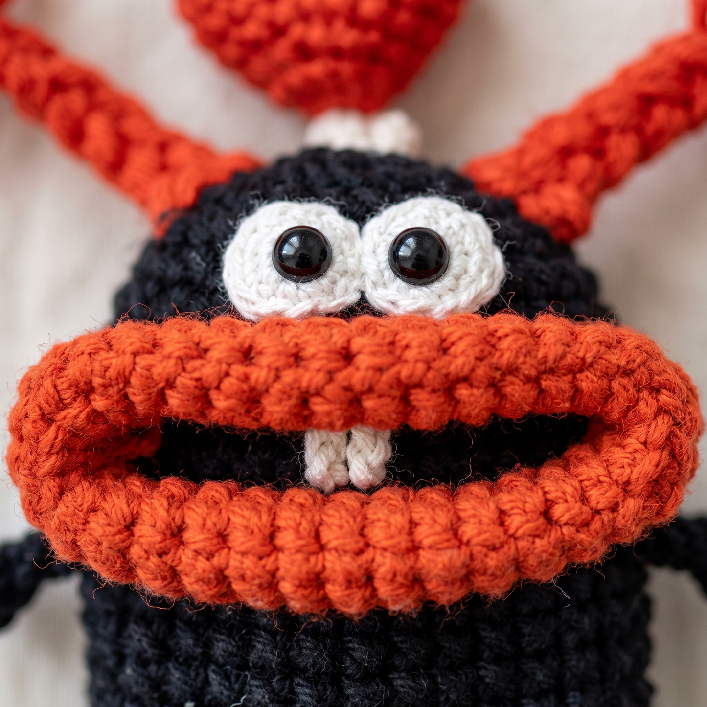 8-in-1 Big Mouth Monster Charm Crochet Pattern