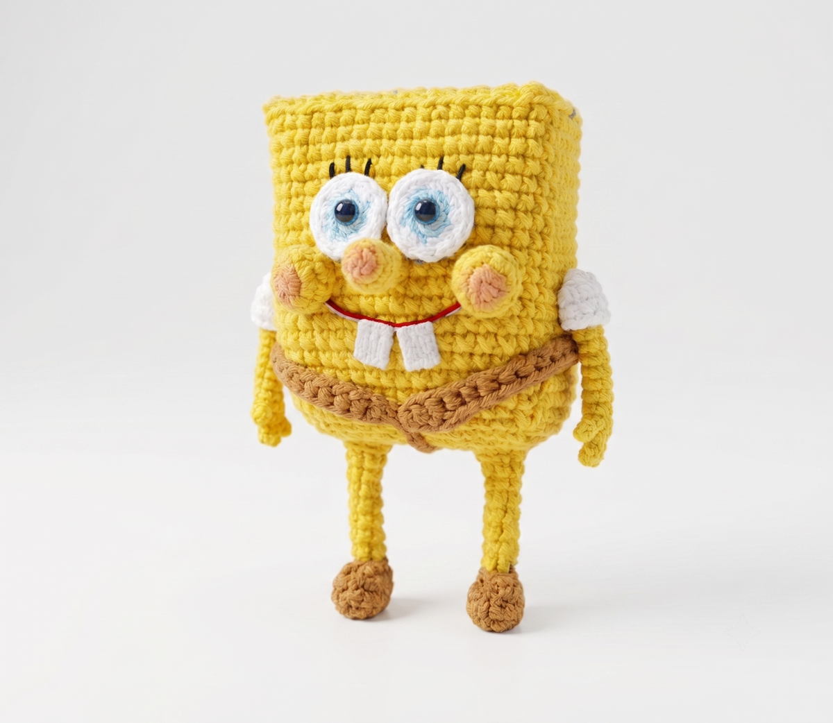 Big Butt SpongeBob Charm Crochet Pattern