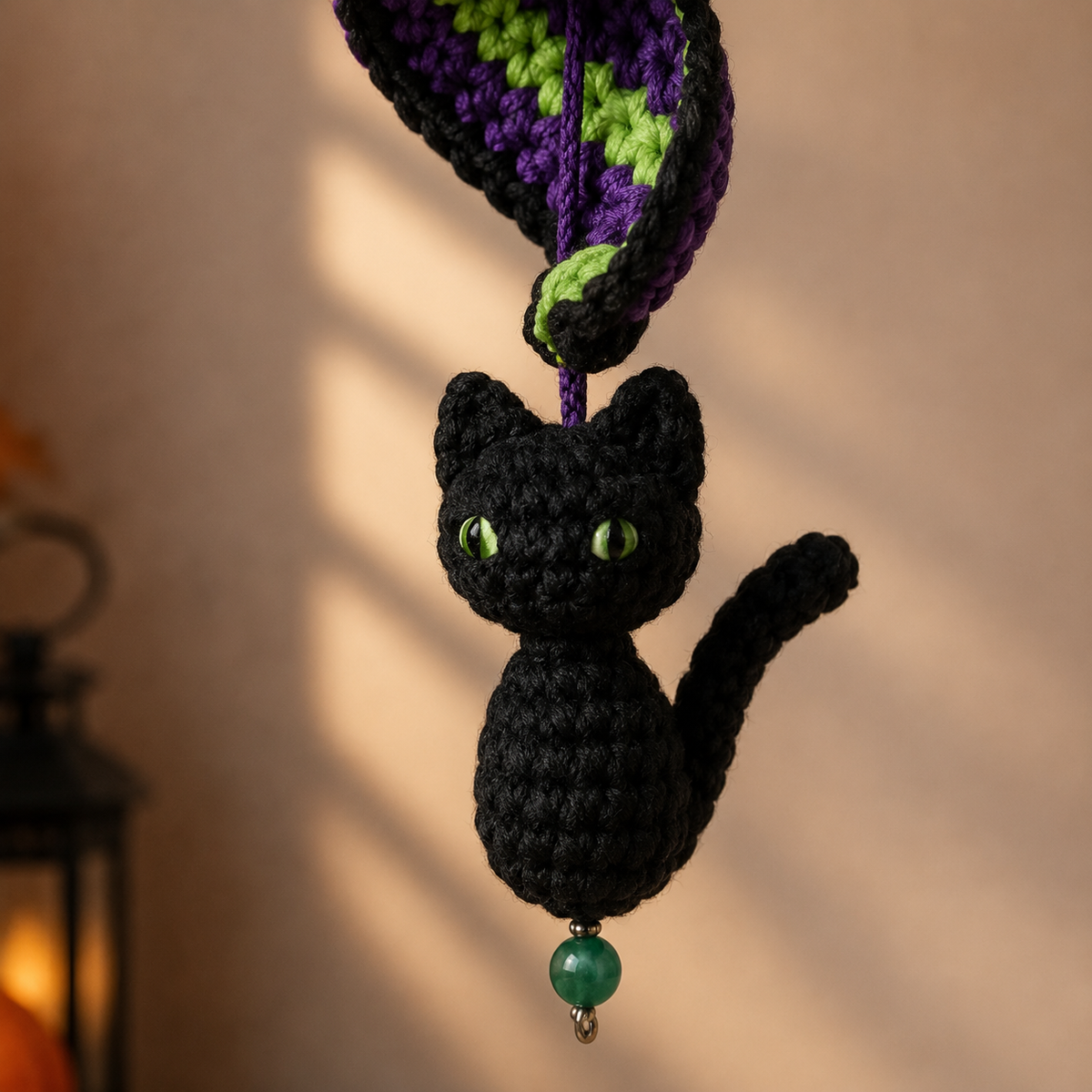 4-in-1 Halloween Spiral Hanging Decor Crochet Pattern Bundle