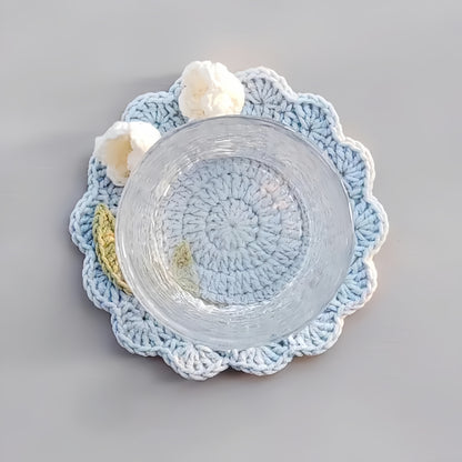 Bloom Lily Coaster Crochet Pattern