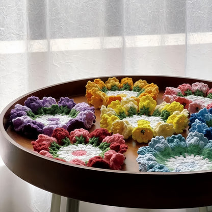 Bellflower Coaster & Pot Crochet Pattern