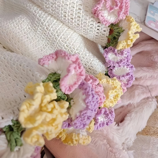 Carnation Blanket Crochet Pattern