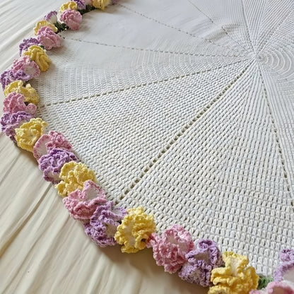 Carnation Blanket Crochet Pattern