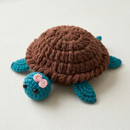 Turtle Coaster Crochet Pattern