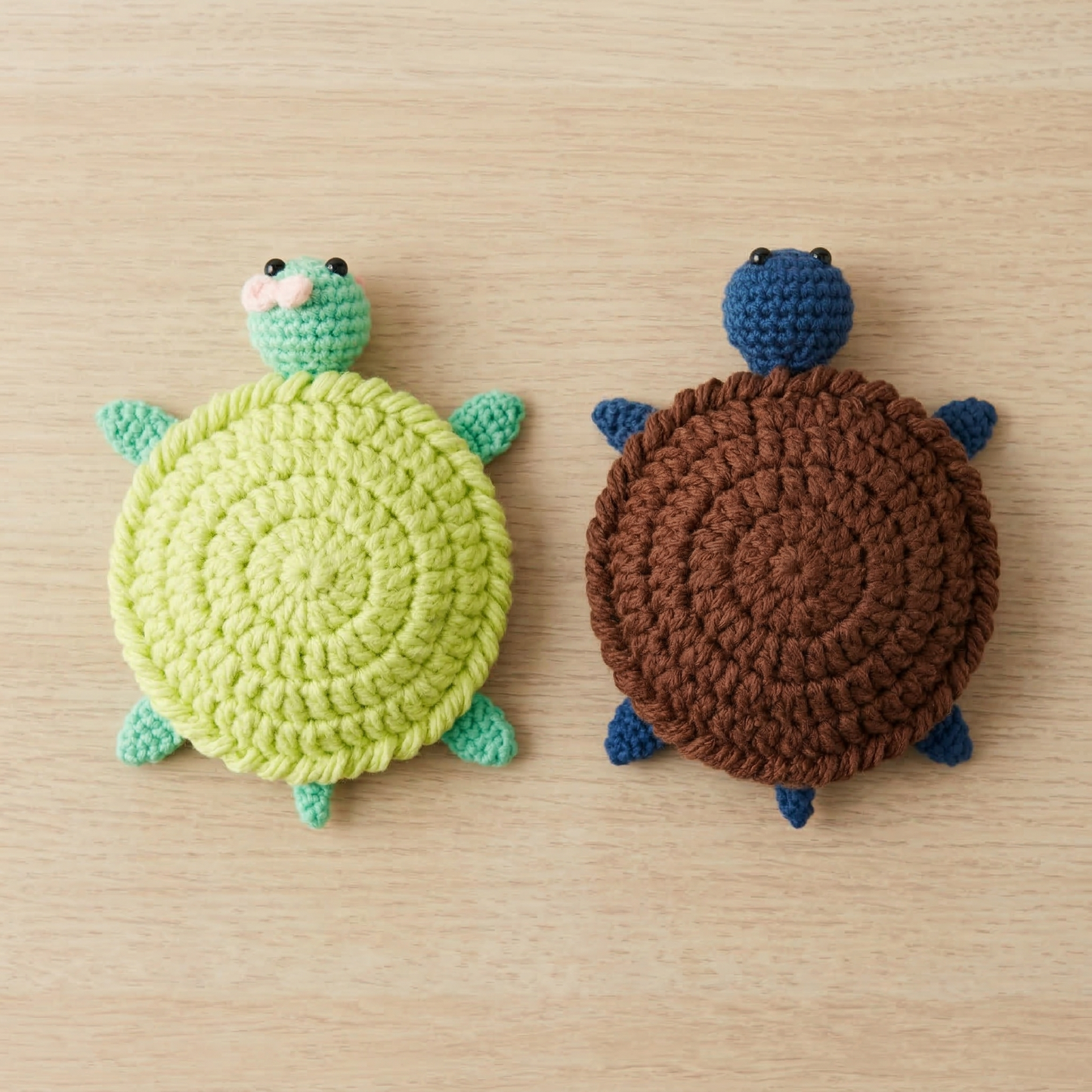 Turtle Coaster Crochet Pattern