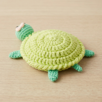 Turtle Coaster Crochet Pattern