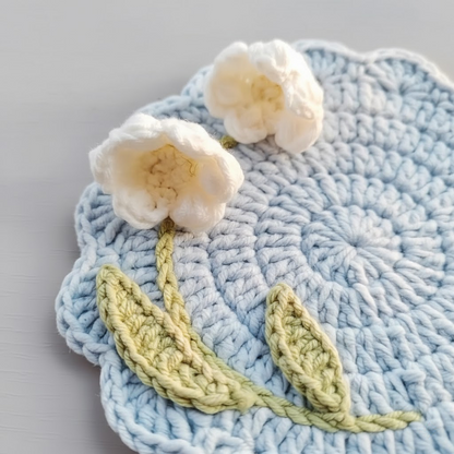 Bloom Lily Coaster Crochet Pattern