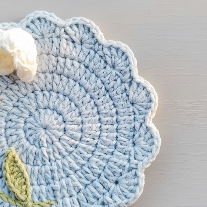 Bloom Lily Coaster Crochet Pattern