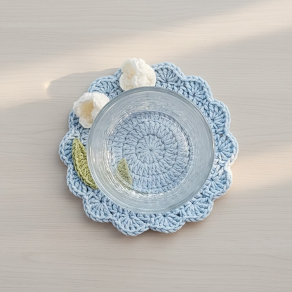 Bloom Lily Coaster Crochet Pattern
